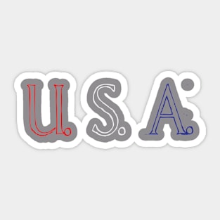 USA Sticker